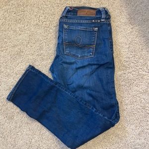 Straight leg lucky jeans